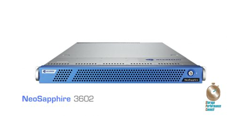AccelStor's New NeoSapphire 3602 All-Flash Array, an SPC-1 Price-Performance Leader