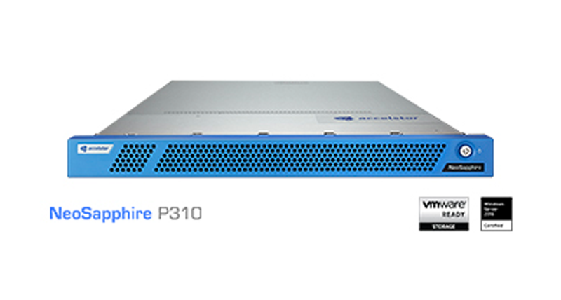 AccelStor Launches NeoSapphire P310 All-NVMe Flash Array Delivering Ultra-high Performance and Low Latency