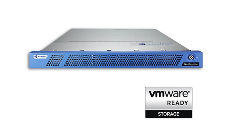 AccelStor NeoSapphire 3400 Series Achieves VMware Ready™ Certification